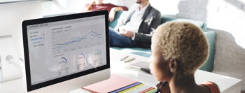 Business People Dashboard Analysis Report Concept