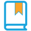 light-blue-orange-book
