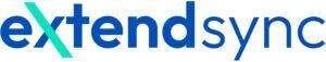 ExtendSync logo with blue and turquoise design.